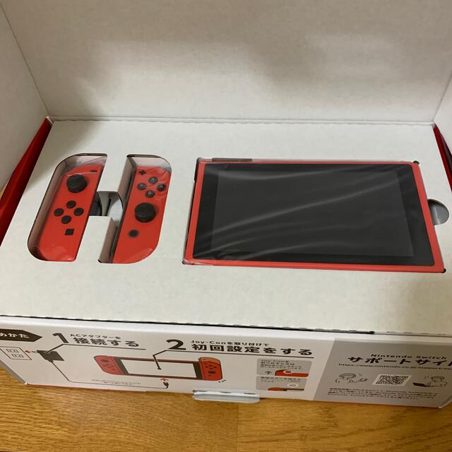 任天堂 Nintendo switch マリオレッド ブルー 本体 2
