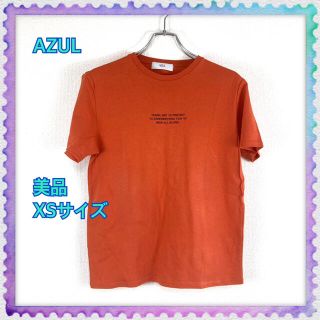 アズールバイマウジー(AZUL by moussy)の【新古品】 AZUL Tシャツ　スモールタイポクルーネック(Tシャツ/カットソー(半袖/袖なし))