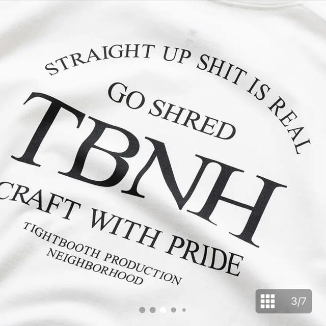 NEIGHBORHOOD(ネイバーフッド)の【TIGHTBOOTH】STRAIGT UP メンズのトップス(Tシャツ/カットソー(半袖/袖なし))の商品写真