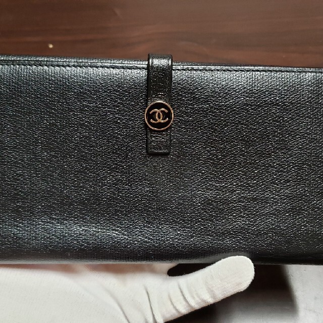 CHANEL シャネル ココボタン 長財布 - 長財布