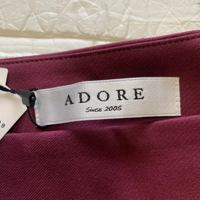 ADORE(アドーア)の新品　ADORE  ツイルビッグスリーブカットソー レディースのトップス(カットソー(半袖/袖なし))の商品写真