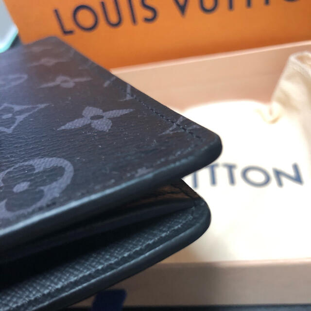 LOUIS VUITTON(ルイヴィトン)のLOUIS VUITTON ポルトフォイユ・ブラザ　モノグラム・エクリプス長財布 メンズのファッション小物(長財布)の商品写真