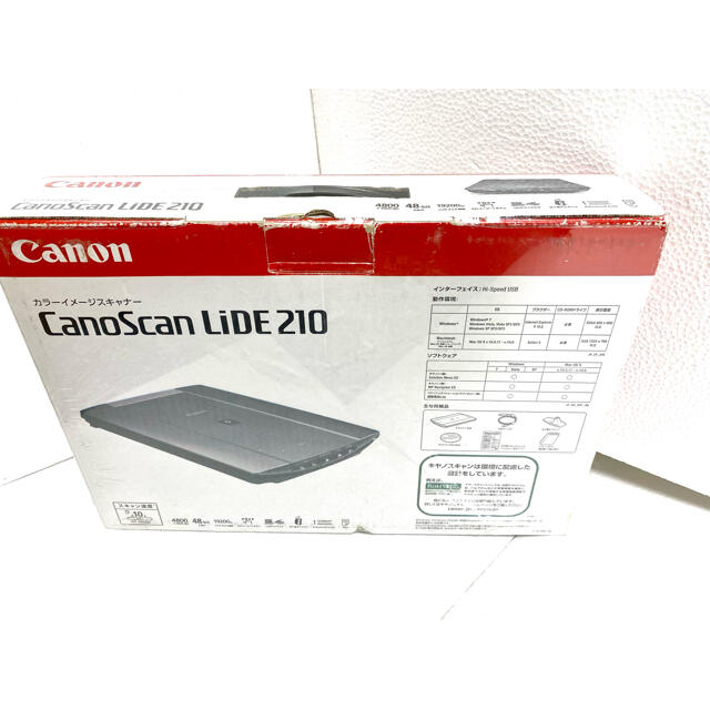 Canon フラッドベッドスキャナー CanoScan LiDE210