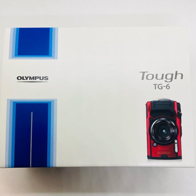 オリンパス コンパクトデジタルカメラ Tough TG-6 レッド