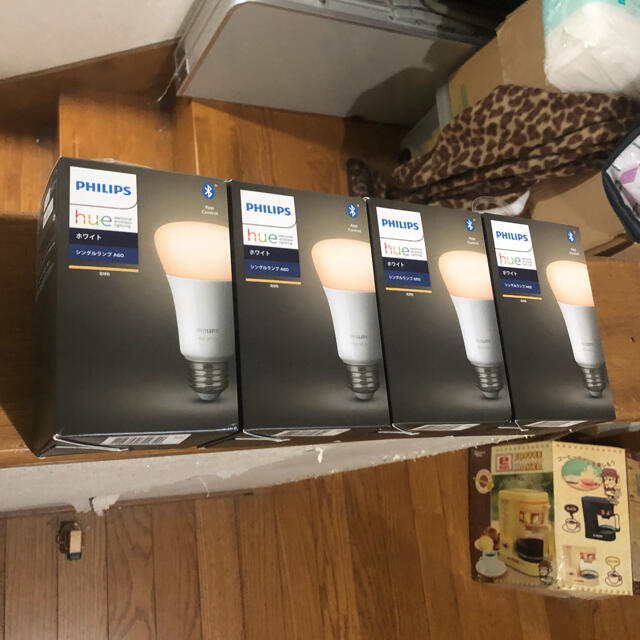 PHILIPS - Philips Hue ホワイト4個セット(電球色) Bluetoothの通販 by