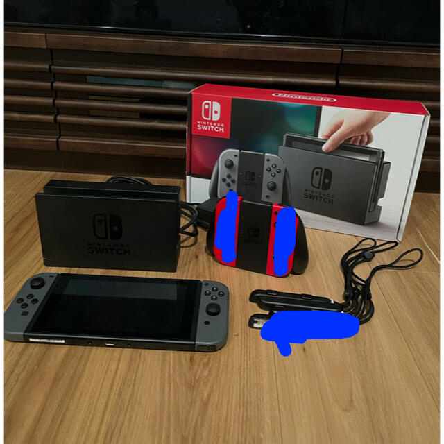 Nintendo Switch JOY-CON グレー 本体  HAC-S-KA