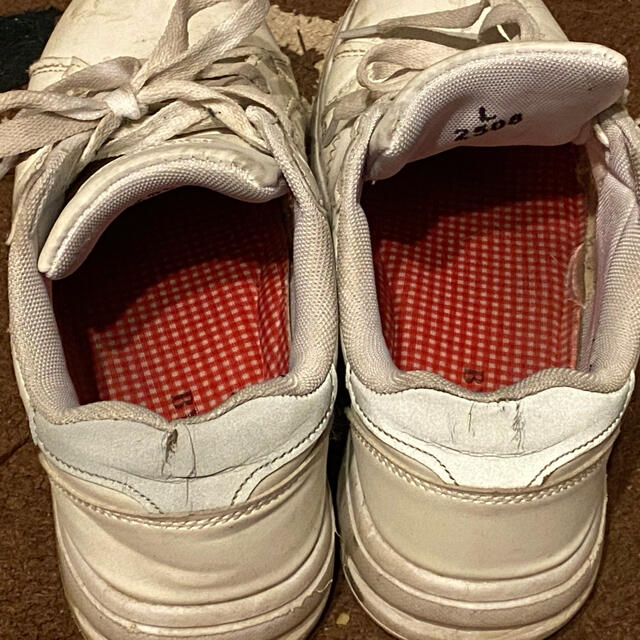 レディーススニーカー　白　Ｌサイズ レディースの靴/シューズ(スニーカー)の商品写真