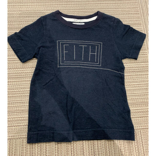 フィス(FITH)のFITH 半袖Tシャツ　シンプル　黒　110(Tシャツ/カットソー)