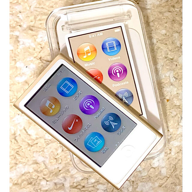 おすすめネット iPod Apple - Apple nano 16GB ゴールド 第7世代 ポータブルプレーヤー