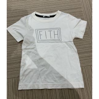 フィス(FITH)のFITH 半袖Tシャツ シンプル　白　110(Tシャツ/カットソー)