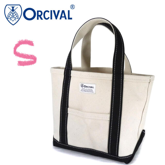 ORCIVAL オーシバル キャンバス トートバッグ ブラック - トートバッグ