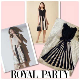 ロイヤルパーティー(ROYAL PARTY)の♡ロイヤルパーティー　ドッキングワンピース♡(ひざ丈ワンピース)