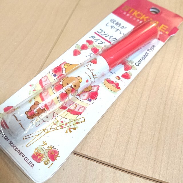 サンエックス(サンエックス)のリラックマ ハサミ はさみ 携帯 スティッキール スティック コンパクト インテリア/住まい/日用品の文房具(はさみ/カッター)の商品写真