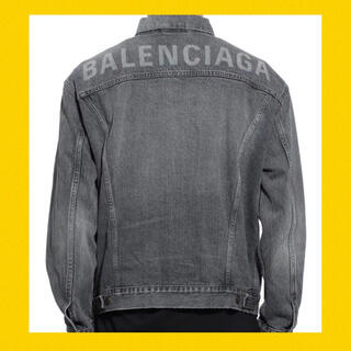 バレンシアガ(Balenciaga)の国内正規品 本物 バレンシアガ デニム ロゴ ジャケット パーカー tシャツ (Gジャン/デニムジャケット)
