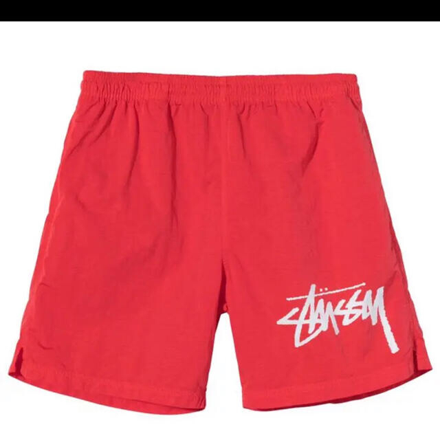 NIKE × Stussy ショートパンツ　2020年モデル　XLサイズレッド赤素材