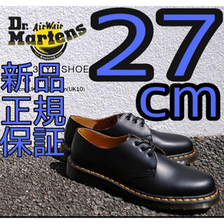 ドクターマーチン(Dr.Martens)のドクターマーチン 3ホール 3アイ 1461 ギブソン ブラック 27 UK8(ブーツ)