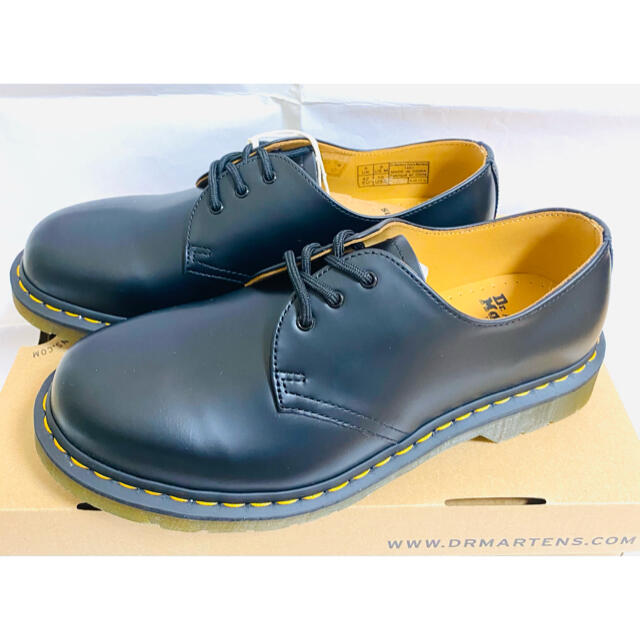 Dr.Martens(ドクターマーチン)のドクターマーチン 3ホール 3アイ 1461 ギブソン ブラック 26 UK7 メンズの靴/シューズ(ブーツ)の商品写真