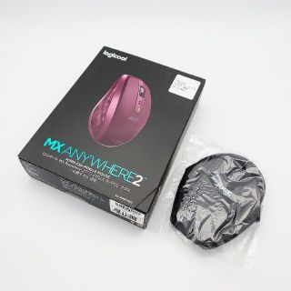 新品 即納 ロジクールマウス Logicool MX Anywhere2 レッド(PC周辺機器)