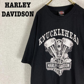 ハーレーダビッドソン(Harley Davidson)のHARLEY-DAVIDSON ハーレー Tシャツ ナックルヘッド メキシコ製(Tシャツ/カットソー(半袖/袖なし))