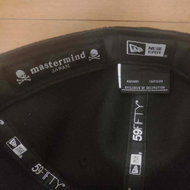 mastermind JAPAN(マスターマインドジャパン)の100周年ロゴスカルLPキャップ🧢 NEWERA✖️mastermaind☠️ メンズの帽子(キャップ)の商品写真