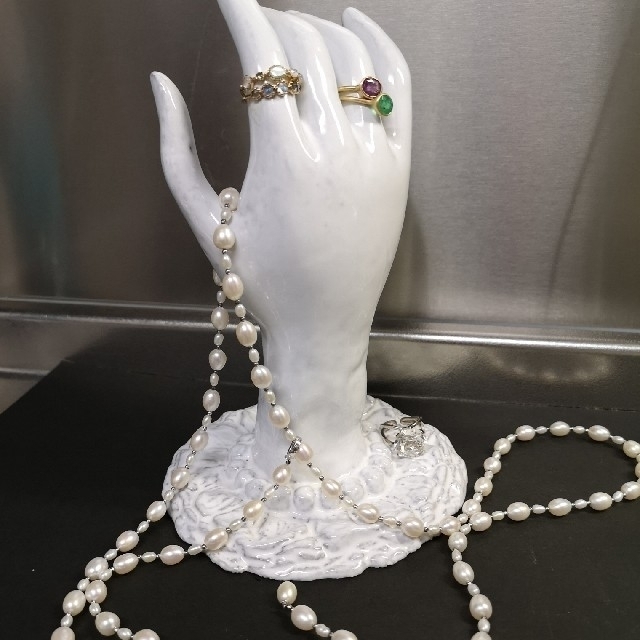 淡水パール 3WAY ロングネックレス・ブレスレット chathams.co.nz
