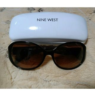 ナインウエスト(NINE WEST)のNINE　WEST　サングラス　ブラウン(サングラス/メガネ)