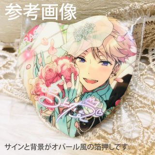 定番のお歳暮 あんスタ 朱桜司 缶バッジ 5周年 ハート缶 アクキー 中国