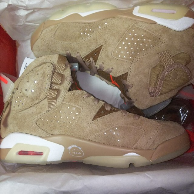 26.5cm TRAVIS SCOTT NIKE AIR JORDAN 6