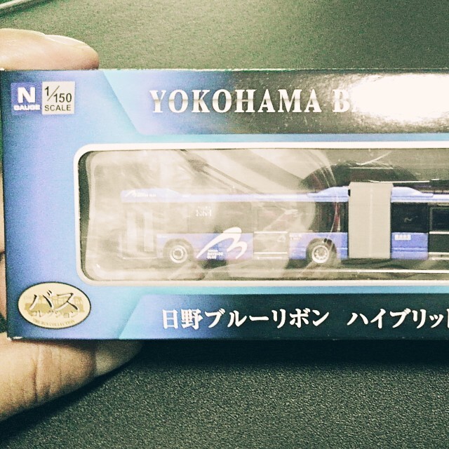 TOMMY(トミー)のYOKOHAMA BAYSIDE BLUE 横浜市交通局 バス ジオラマ用品 エンタメ/ホビーのおもちゃ/ぬいぐるみ(ミニカー)の商品写真