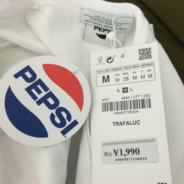 ZARA(ザラ)のzara × pepsi キャミソール レディースのトップス(キャミソール)の商品写真