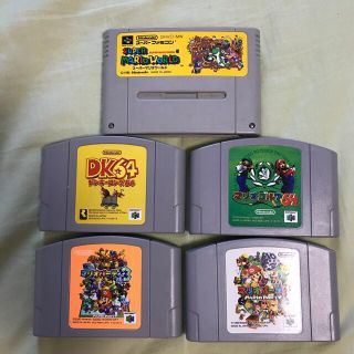 ニンテンドウ64(NINTENDO 64)のニンテンドー64 ソフト　スーパーファミコン　ソフト(家庭用ゲームソフト)