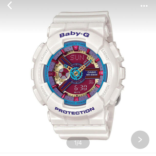 ベビージー(Baby-G)のベイビーG ホワイト　腕時計(腕時計)
