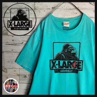 エクストララージ(XLARGE)の【希少カラー】エクストララージ★ビッグロゴプリント グラミチコラボ　Tシャツ(Tシャツ/カットソー(半袖/袖なし))