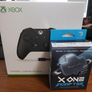 エックスボックス(Xbox)のXboxコントローラー + X ONE ADEPTER(PC周辺機器)