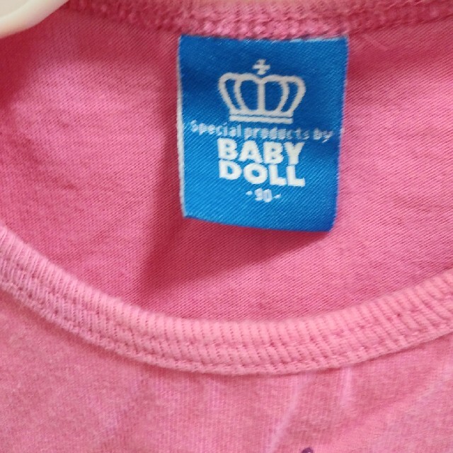 BABYDOLL(ベビードール)のBABY DOLL  Tシャツ　90 キッズ/ベビー/マタニティのキッズ服女の子用(90cm~)(Tシャツ/カットソー)の商品写真