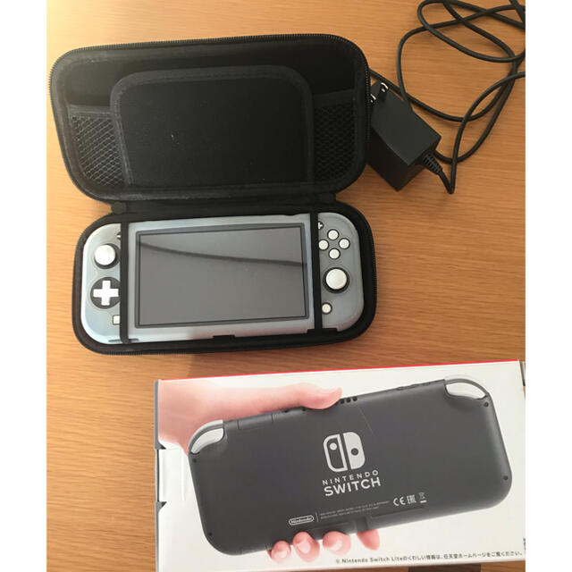 任天堂Switch light本体、ケース、画面保護シール