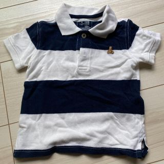 ベビーギャップ(babyGAP)のベビーギャップ　ボーダーポロシャツ(Ｔシャツ)