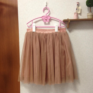 ナチュラルクチュール(natural couture)のチュールスカート♡ナチュラルクチュール(ミニスカート)