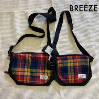 ブリーズ(BREEZE)の新品！！BREEZE●親子　お揃い✿:*ハリスツイード　ショルダーバッグ(ポシェット)