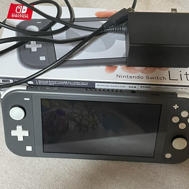 お歳暮 Nintendo Switch - Nintendo Switch Liteグレー　最終値下げ 家庭用ゲーム機本体