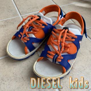 ディーゼル(DIESEL)の特別価格にて！DIESEL kids ディーゼル キッズ　サンダル　23.5(サンダル)