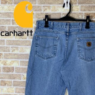 カーハート(carhartt)の送料無料！！ カーハート 刺繍ロゴ ゆるだぼ 90s ワイドパンツ(デニム/ジーンズ)