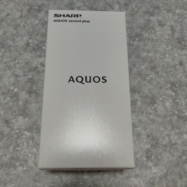 SHARP AQUOS sense4 plus SH-M16 パープル-