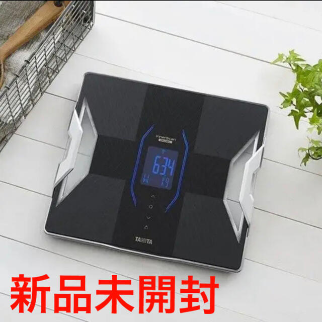 タニタ RD-910 体組成計 メタリックブラック 高評価のクリスマス