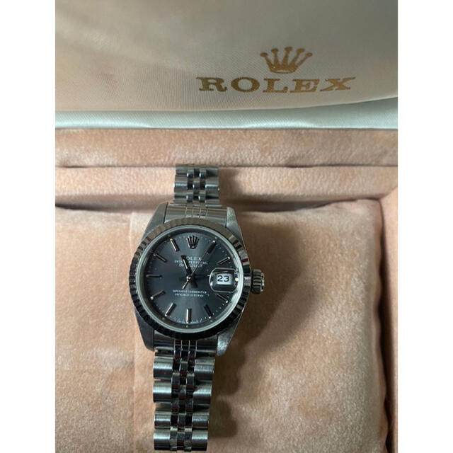 腕時計(アナログ)rolex デイトジャスト