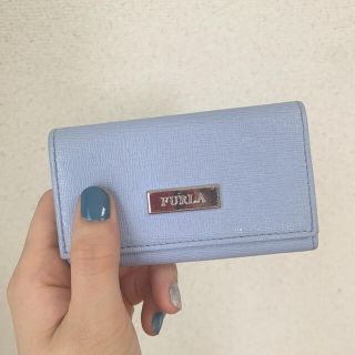 フルラ(Furla)のFURLA キーケース　ライトブルー(キーケース)