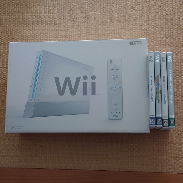 Nintendo Wii RVL-S-WA  本体