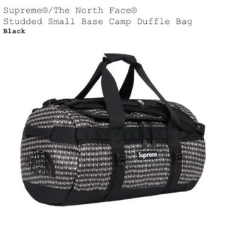 シュプリーム(Supreme)のsupreme North Face small base camp バッグ　黒(ボストンバッグ)