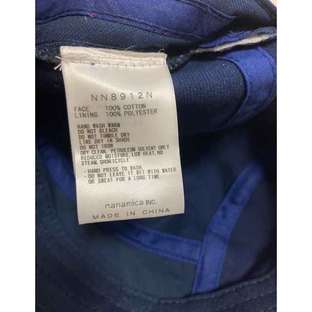 THE NORTH FACE(ザノースフェイス)のノースフェイスパープルレーベル　キャップ　ネイビー メンズの帽子(キャップ)の商品写真