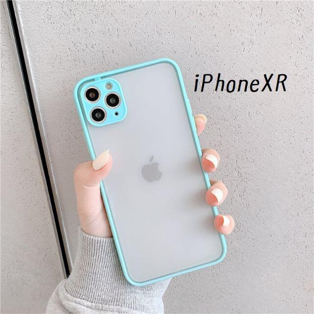 ♦新品送料込み♦ iPhoneXR シンプル カバー ケース ミント スマホ/家電/カメラのスマホアクセサリー(iPhoneケース)の商品写真